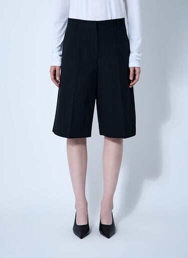 TOTEME Tailored Shorts Black tot0261057