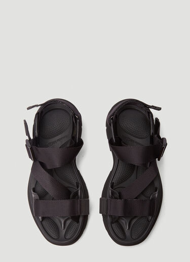 Alexander McQueen Tread 凉鞋 黑 amq0146036