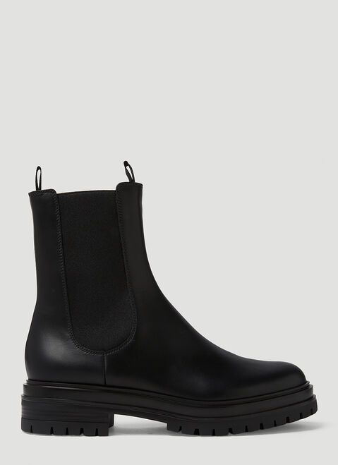 Gianvito Rossi Chester Chelsea Boots Black gia0253007