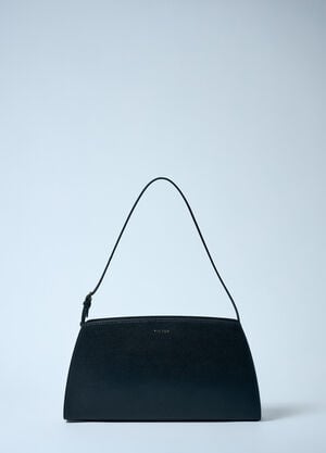 The Row Dalia Baguette Shoulder Bag Black row0258037