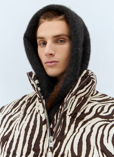 Acne Studios 울 모헤어 스카프 블랙 acn0157051