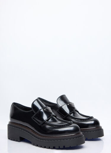 Prada 초콜릿 로퍼 블랙 pra0258030