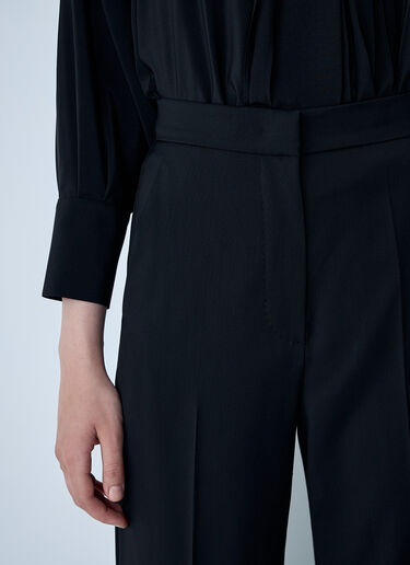 Max Mara Tailored Wool Pants Black max0261001