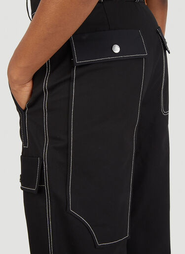 Rejina Pyo Peggy Cargo Trousers Black rej0245010