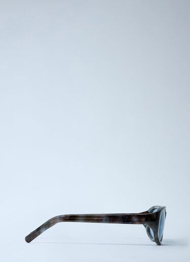 Unwound Sunglasses Our Legacy Unwound Sunglasses Brown our0162048