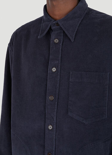 Acne Studios Satlent Three Pocket Shirt Dark Blue acn0146016