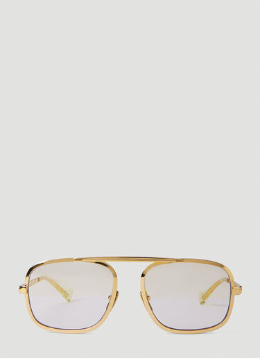 Gucci Aviator Sunglasses Gold guc0251308