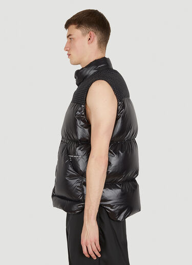 7 Moncler FRGMT Hiroshi Fujiwara Osteen 无袖夹克 黑色 mfr0151001