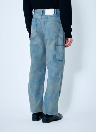 thisisneverthat® Bleached Double Knee Pants Blue tsn0158002