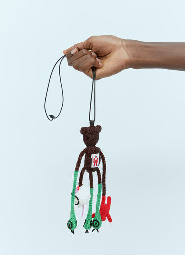 Walter Van Beirendonck Bear Jewel 项链  棕 wlt0154033