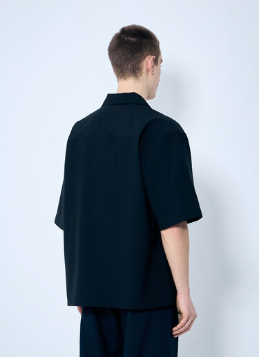 Marni Tropical Bowling Shirt Black mni0159002