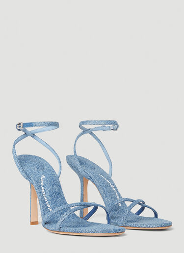 Alexander Wang Dahlia High Heel Sandals Blue awg0252023
