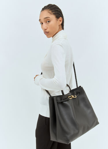 Bottega Veneta 大号 Andiamo 手提包 黑色 bov0258027