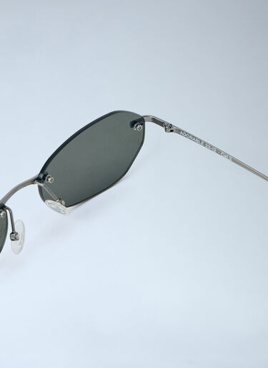 Our Legacy Adorable Frameless Sunglasses Black ous0356017