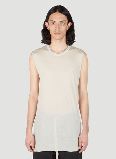 Rick Owens Basic Tank Top Cream ric0151017