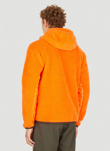 Moncler Grenoble Zip Up Fleece Jacket Orange mog0150023