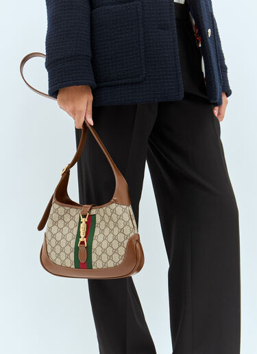 Gucci Jackie 1961 Small Shoulder Bag Brown guc0257150