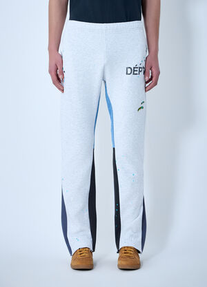 Gallery Dept. Logo Painted Flare Sweatpants Grey gdp0163012
