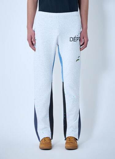 Gallery Dept. Logo Painted Flare Sweatpants Grey gdp0163012