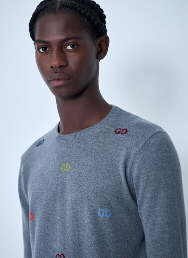 Cashmere Sweater Gucci Cashmere Sweater Grey guc0161013