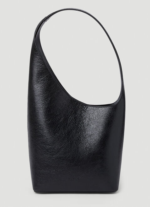 Aesther Ekme Demi Lune Shoulder Bag Black aes0251001