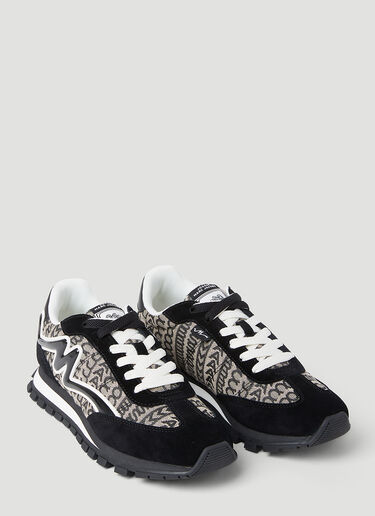 Monogram Jogger Sneakers Marc Jacobs Monogram Jogger Sneakers Black mcj0251015