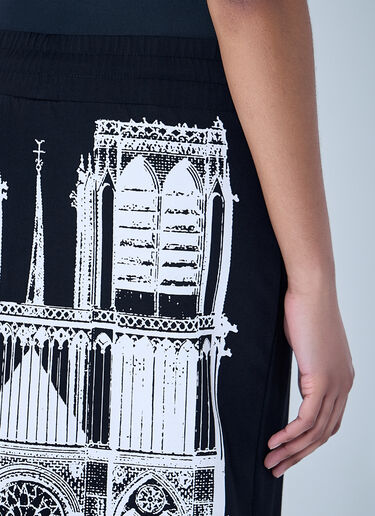 Vaquera Sweatshirt Midi Skirt Black vaq0264008