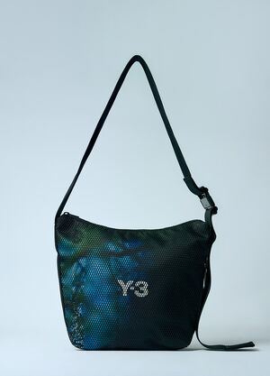 Y-3 Logo Print Crossbody Bag Beige yyy0160007
