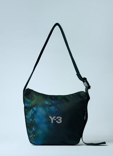 Y-3 Logo Print Crossbody Bag Black yyy0160013