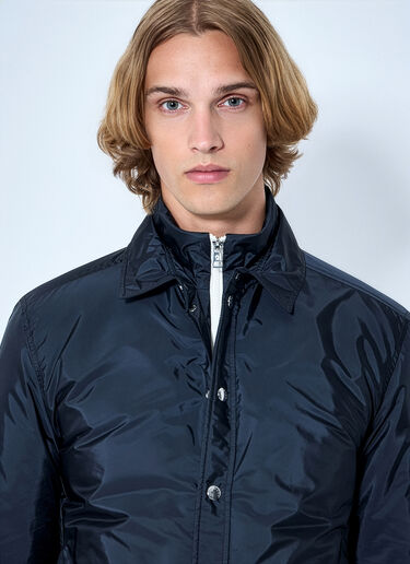 LN-CC® - Moncler: Meridelle Down Shirt Jacket - Navy Moncler Meridelle Down Shirt Jacket Navy mon0165013