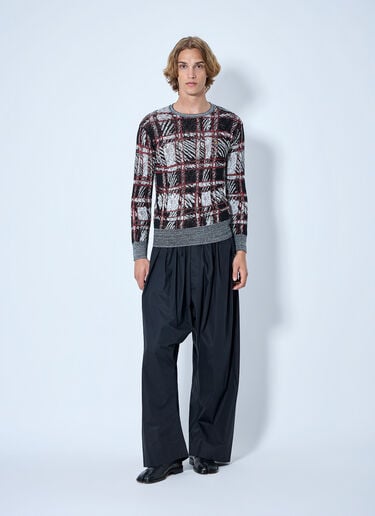 LN-CC® - Vivienne Westwood: Piqué Sweater - Grey Vivienne Westwood Piqué Sweater Grey vvw0165012