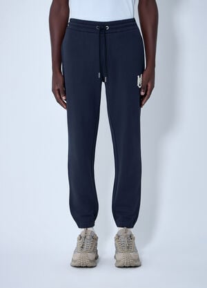Moncler Logo Motif Track Pants Navy mon0163043