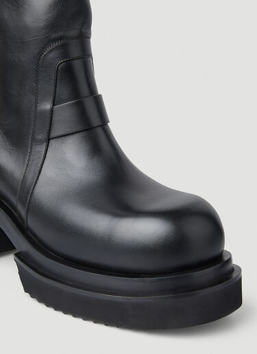 Rick Owens Bogun Knee High Boots Black ric0249031