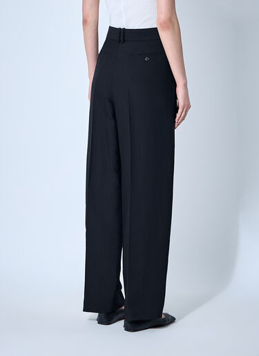The Row Lilas Pants Black row0260014