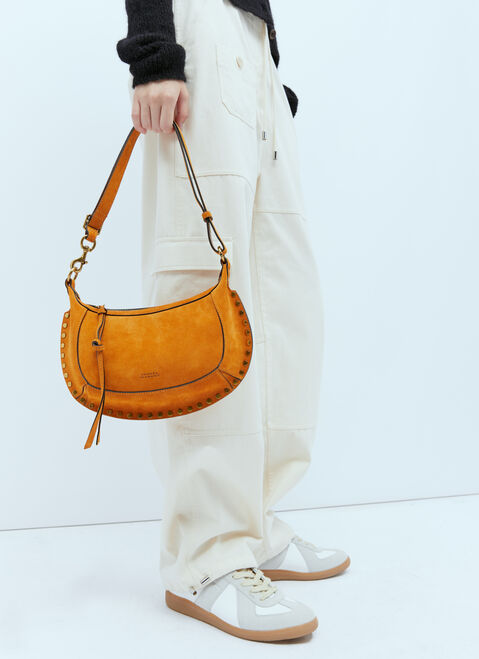 Isabel Marant オスカン ムーン レザーショルダーバッグ ベージュ ibm0253047