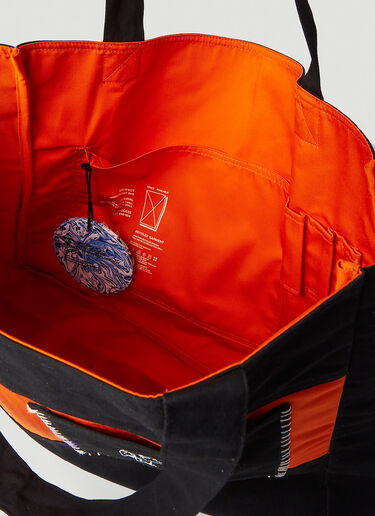Space Available Work Pocket Tote Bag Orange spa0350023