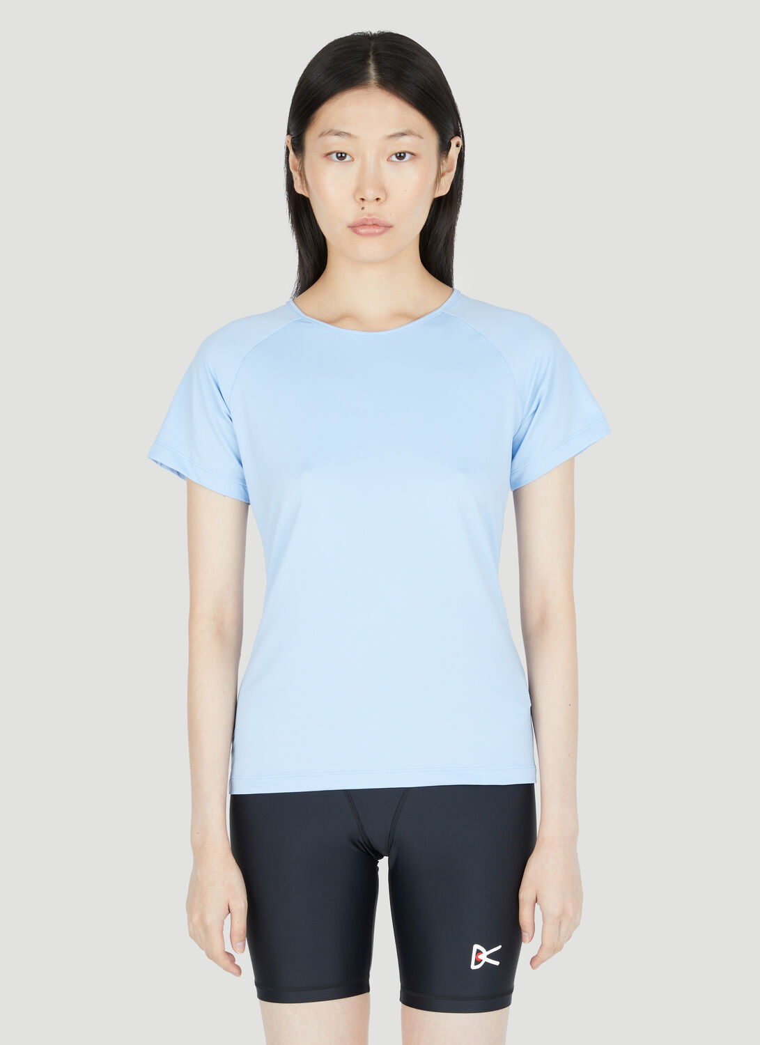 District Vision Lightweight Stretch T-shirt In Blue