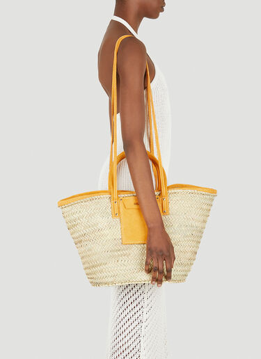 Jacquemus Le Panier Soleil Tote Bag Orange jac0248061