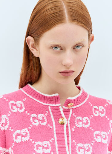 Gucci GGウールカーディガン ピンク guc0257043