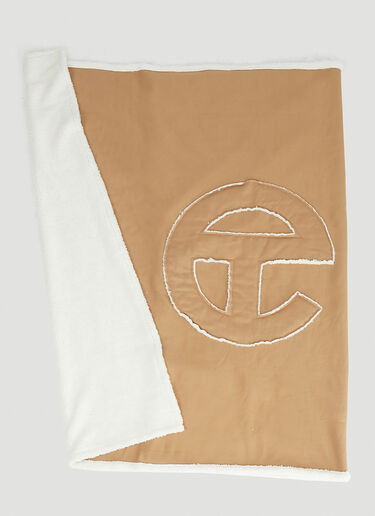 Ugg x Telfar Logo Throw Blanket Brown ugt0346048