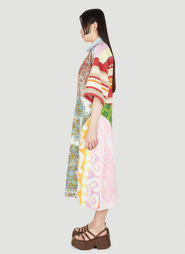Upcycled Shirt Dress Rave Review Upcycled Shirt Dress Multicolour rav0248013