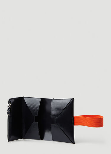 Marni Origami Tri Fold Wallet Black mni0147027