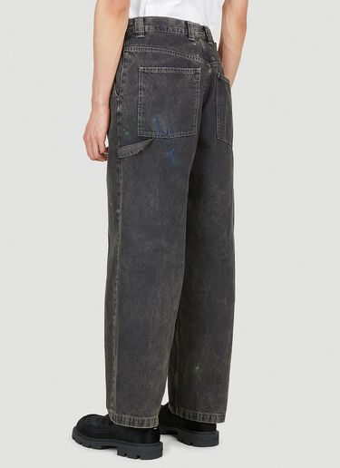 Maison Margiela 做旧牛仔裤 黑色 mla0150010