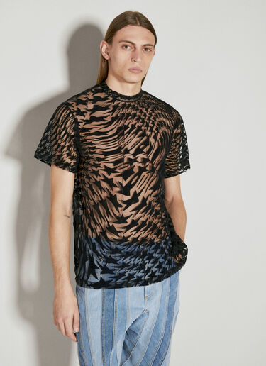 フロックスター T シャツ Mugler フロックスター T シャツ ブラック mug0154008