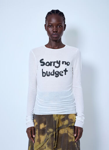 LN-CC® - LUEDER: Printed Rib Long Sleeve - Cream LUEDER Printed Rib Long Sleeve Cream ldr0366002