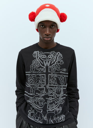 Walter Van Beirendonck Walter Beanie Hat Red wlt0154023