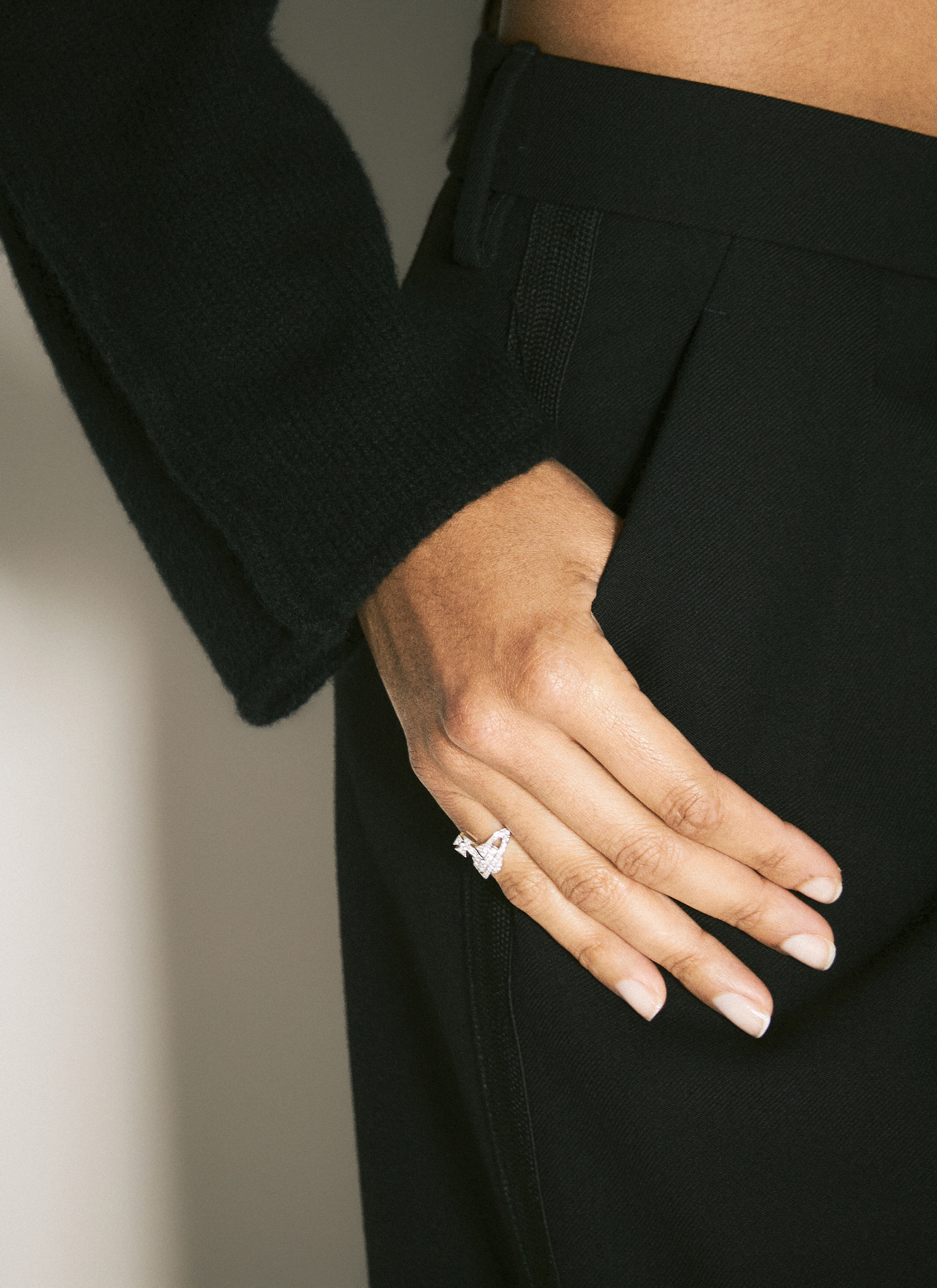 Vivienne Westwood Little Orb Ring in Silver fur Damen LN CC