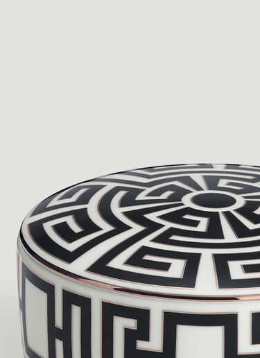 Ginori 1735 Labirinto Round Box With Cover Black wps0644465