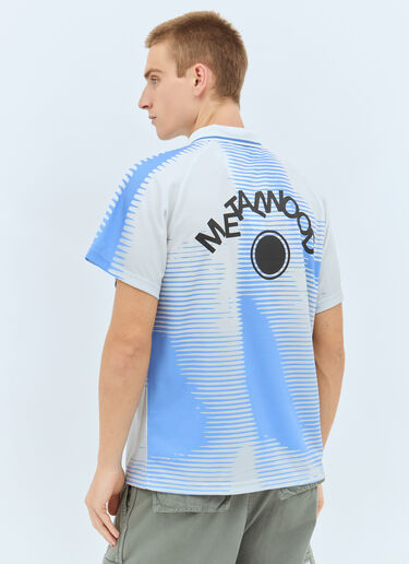 Metalwood x Maxfli Maxfli Statue Polo Shirt Blue mem0158001