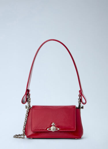 LN-CC® - Vivienne Westwood: Hazel Small Handbag - Red Vivienne Westwood Hazel Small Handbag Red vvw0266020